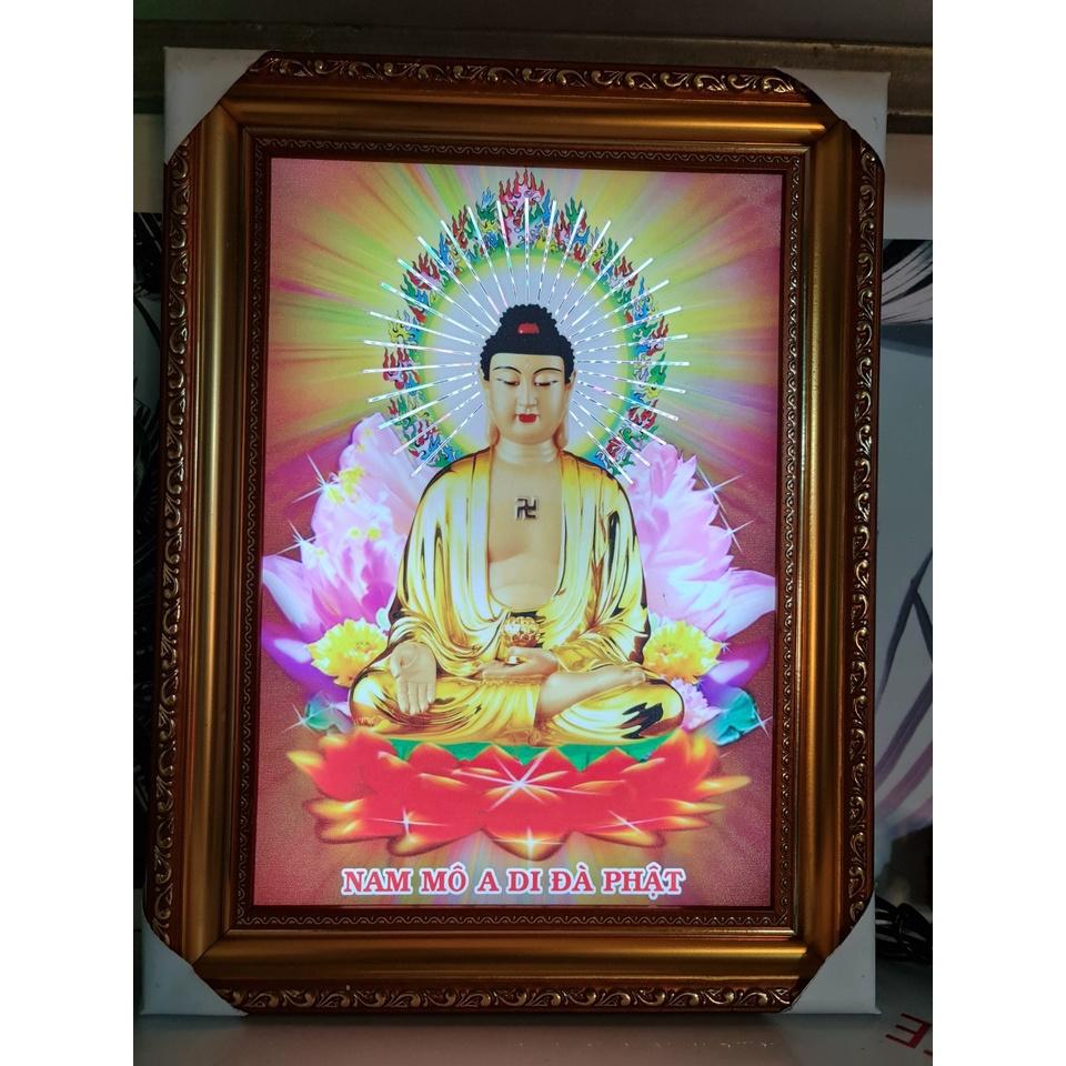 Tranh điện Phật A Di Đà_ADDT1