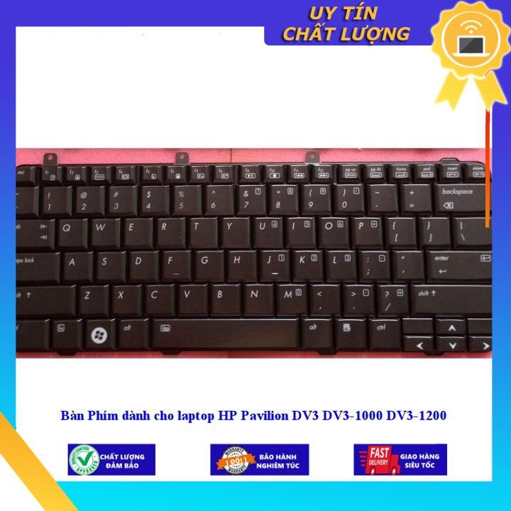 Bàn Phím dùng cho laptop HP Pavilion DV3 DV3-1000 DV3-1200  - MÀU ĐEN - Hàng Nhập Khẩu New Seal