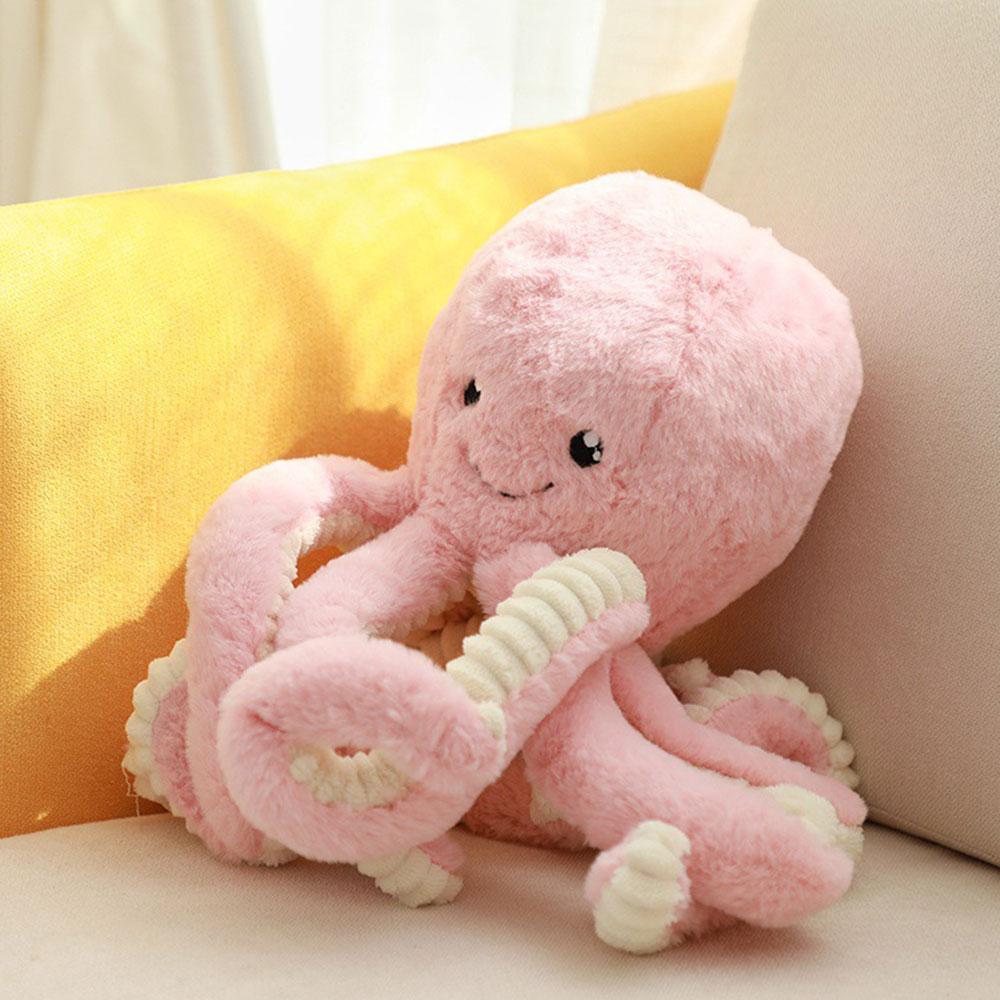 Mới Bạch Tuộc Bé Trang Trí Phòng Búp Bê Đạo Cụ Chụp Ảnh Hoạt Hình Hình Trang Trí Phòng Bé Gối Đệm Trẻ Em Quà Tặng