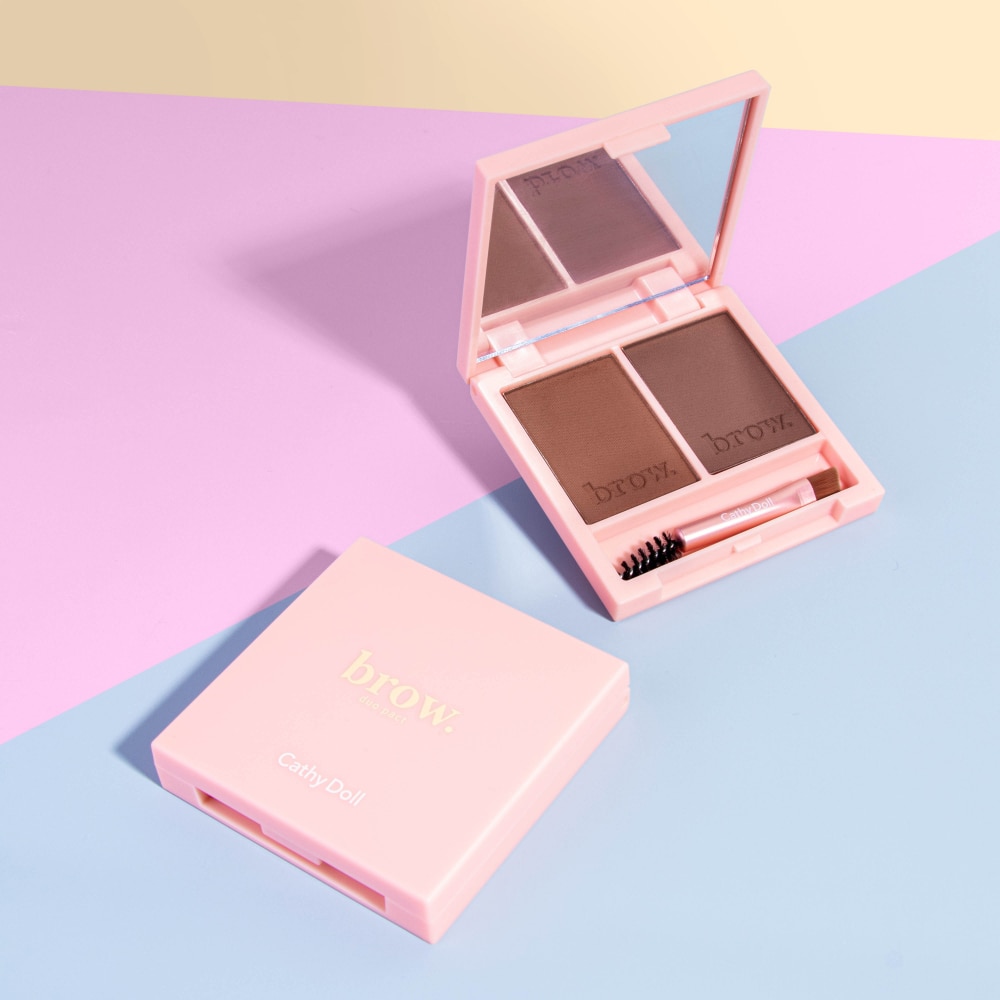 Bột Vẽ Chân Mày Cathy Doll Brow Duo Pact 2.5g + 2.5g