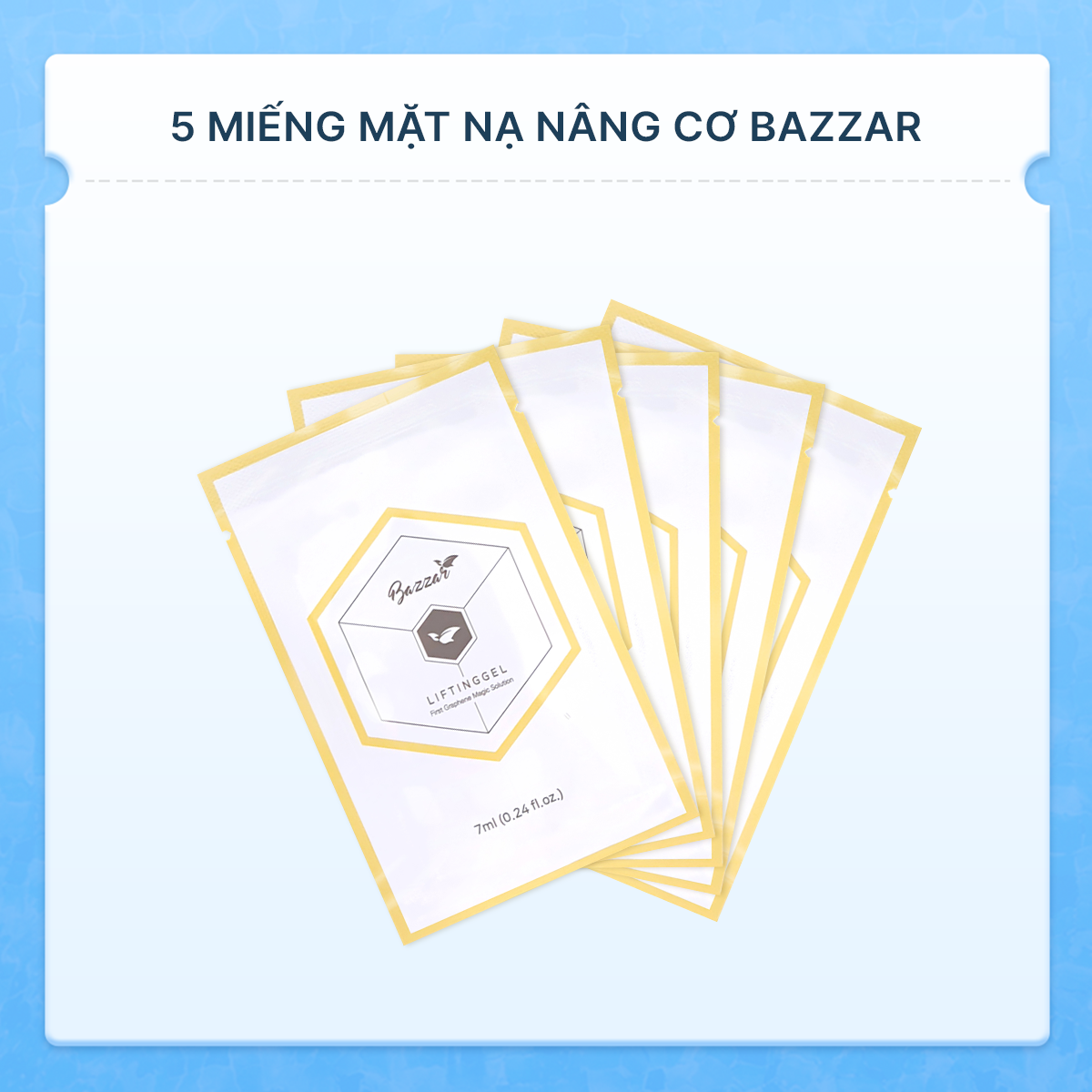 Gel Nâng Cơ Cải Thiện Nếp Nhăn Bazzar