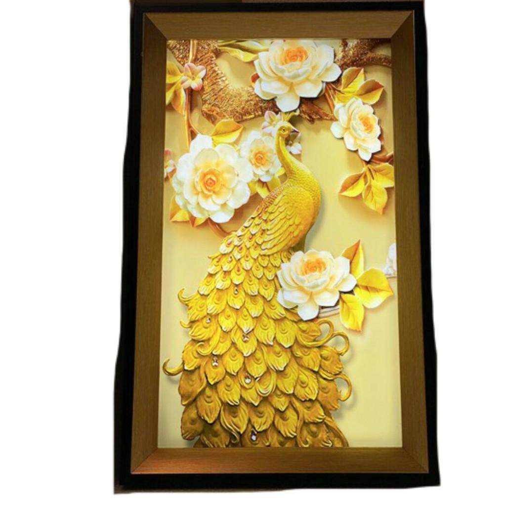 Tranh đèn LED 3D nghệ thuật - 3 chế độ ánh sáng sử dụng trang trí nội thất gia đình mang phong cách châu âu