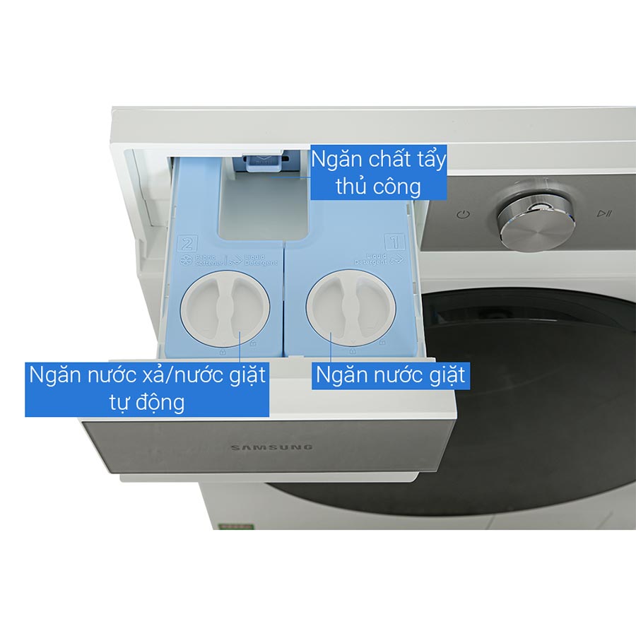 Máy giặt sấy Samsung Inverter 12 kg WD12BB944DGHSV chỉ giao HCM