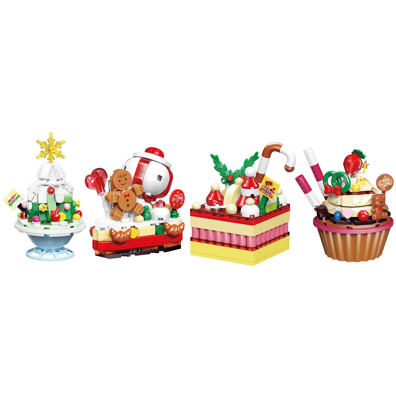 Đồ Chơi Lắp Ráp Chủ Đề Giáng Sinh - Sweet Mousse Player Cake - Keepplay K29803 (126 Mảnh Ghép)