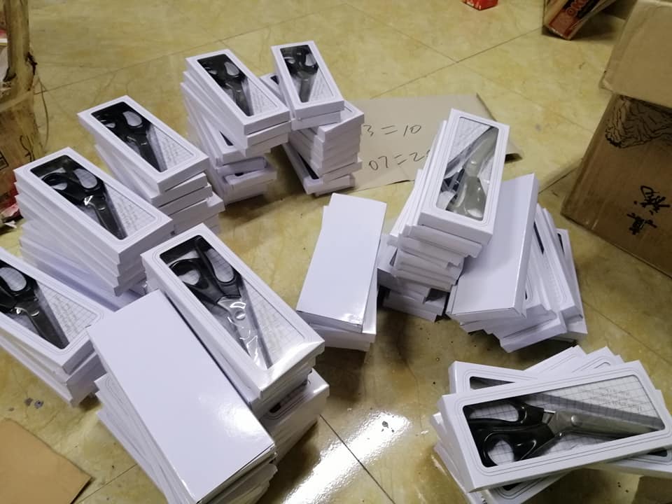 Kéo răng cưa 3 - 18mm, kéo cắt viền hàng cao cấp