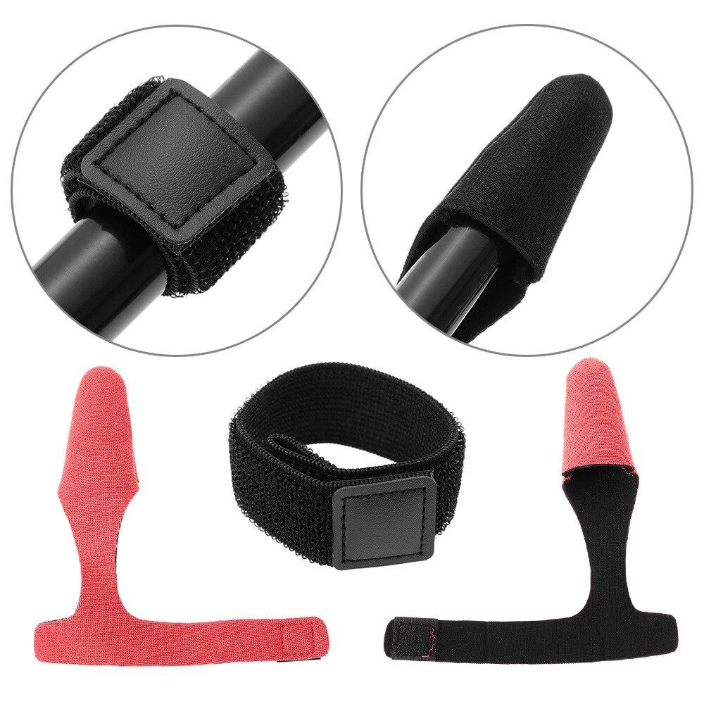 2pcs/set Fishing Rod Belt reel Accessories Tackle Pole Glove Clothes Protector+Tie Wrapping Band Strap rope combo platform