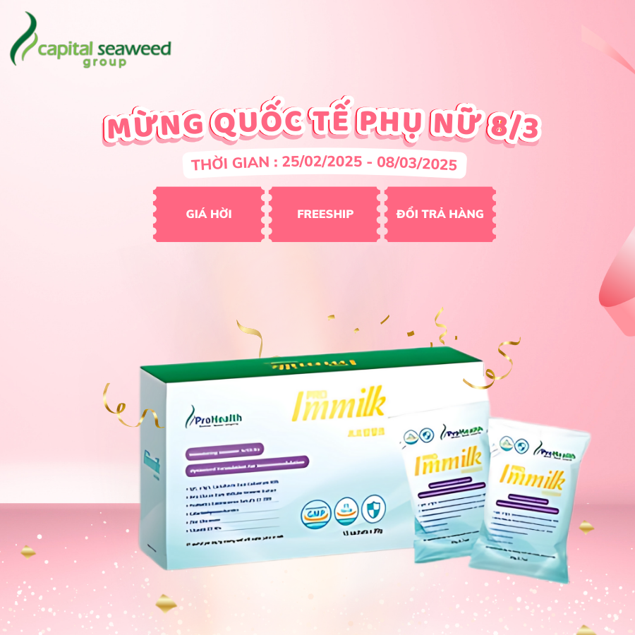 ProImmilk - Sữa Dinh Dưỡng Hàng Ngày Giúp Tăng Cường Hệ Miễn Dịch.
