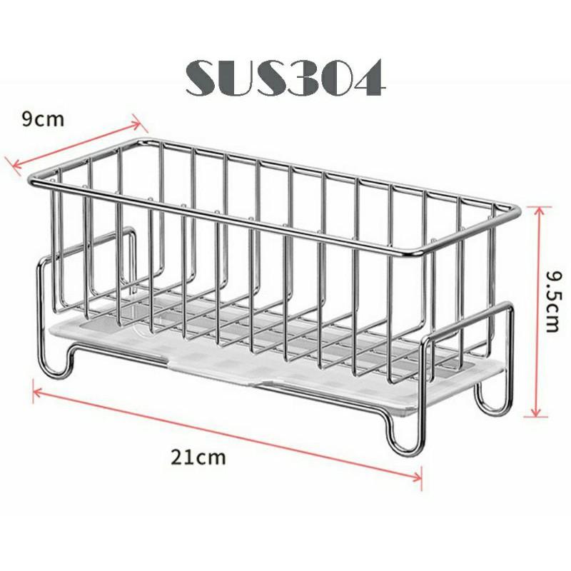 Kệ để dụng cụ rửa chén Inox304 không hoan rỉ