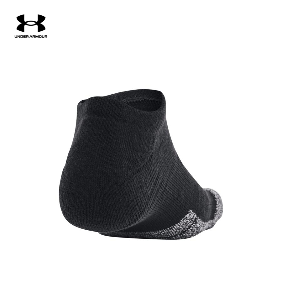 Vớ thể thao unisex Under Armour Training No Show U Black/Black/White - 1346755-002