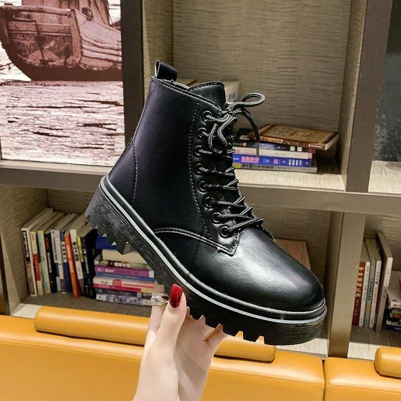 Giày Boots cổ chun da lộn