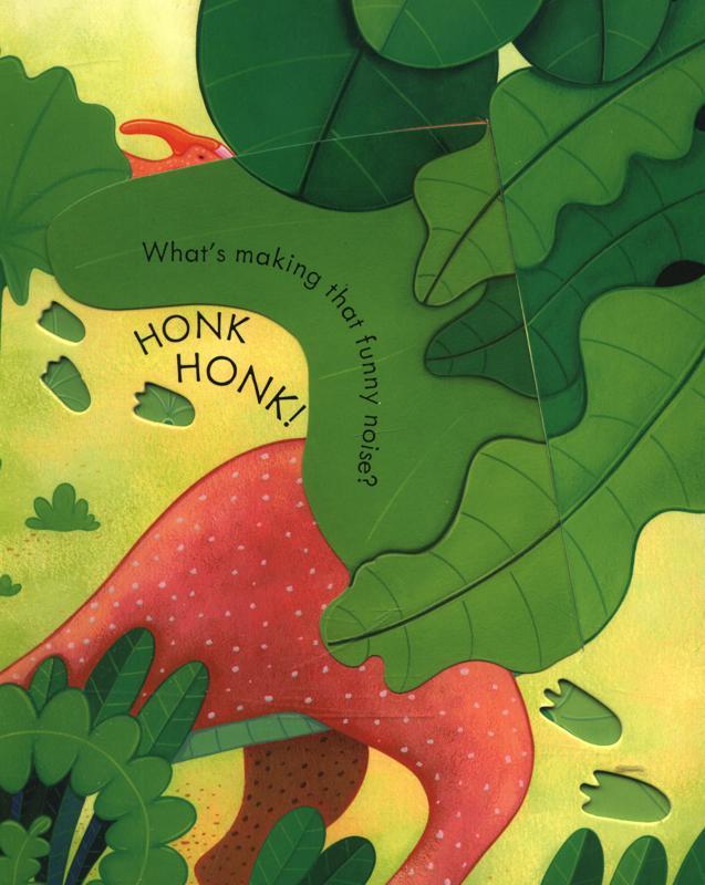 Sách tương tác tiếng Anh - Usborne Peep inside Dinosaurs