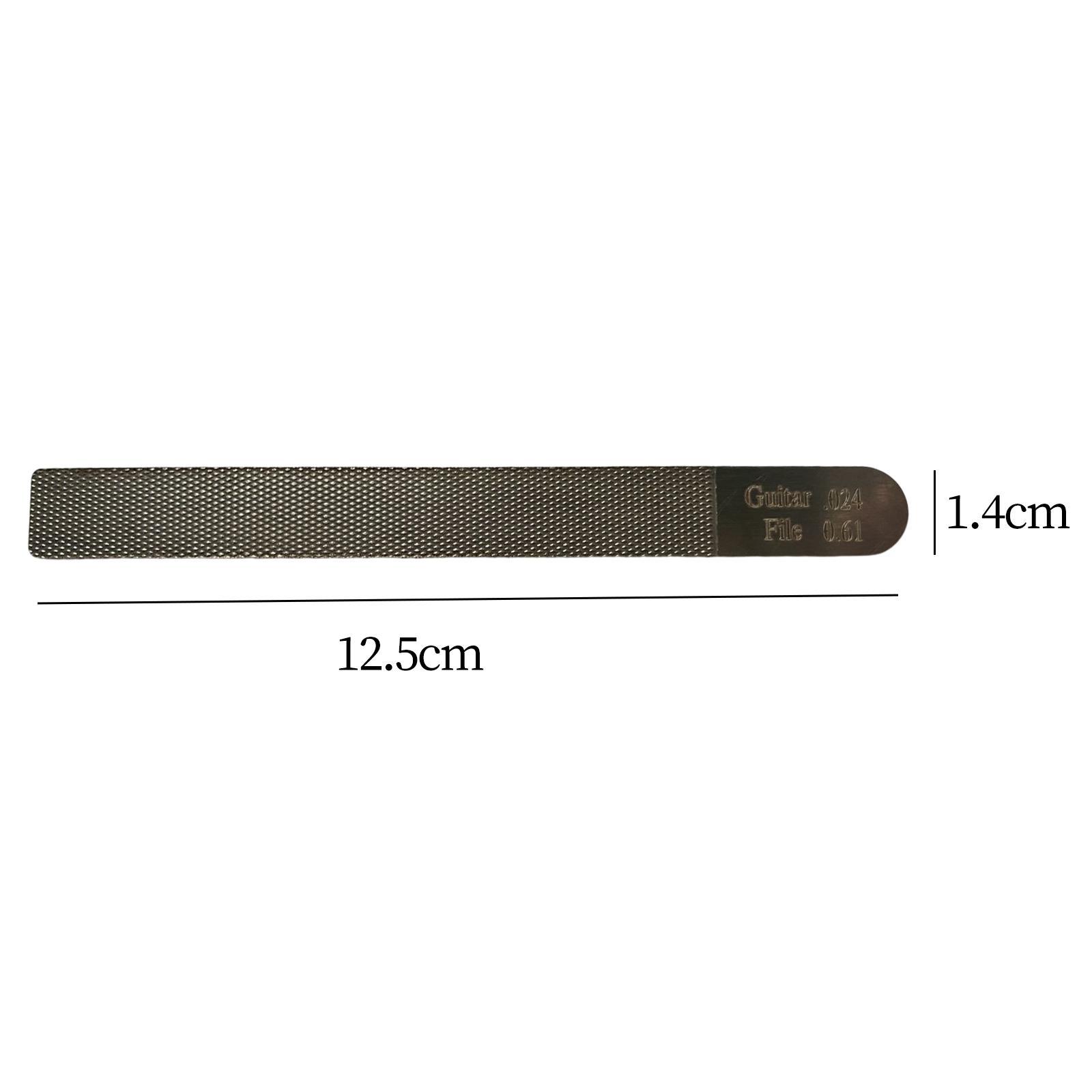 Guitar Nut files Leveling Tool Guitar Fret Crowning File for Violin Ukulele Bass