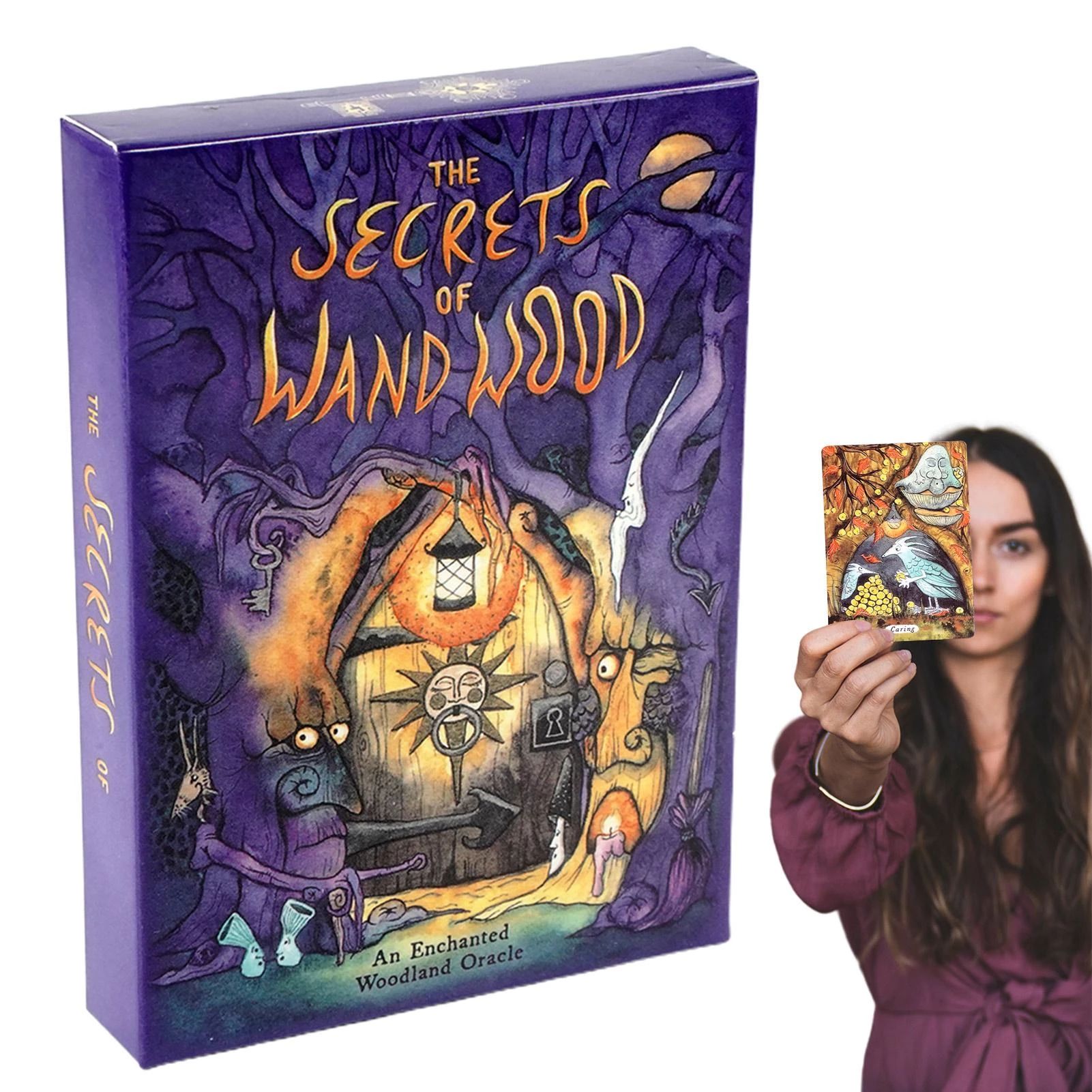 Bộ Bài Secrets Of Wand Wood Oracle