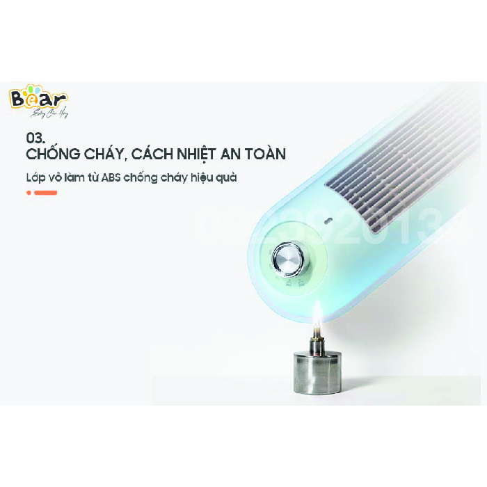 Máy sưởi bear DNQ-C20V1 - Hàng Chính Hãng