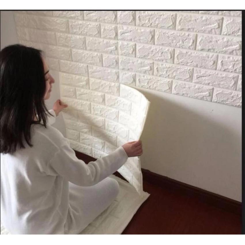 Combo 10 tấm dán tường cách âm, cách nhiệt khổ 70 x 77 cm