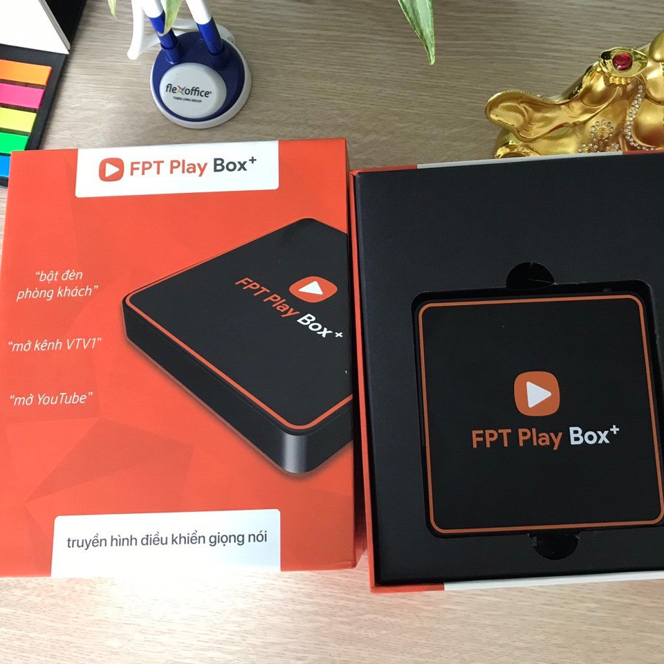 FPT Play Box+ 2020 2GB Hệ Điều Hành Android TV 10 Điều Khiển Giọng Nói (Model T550)- Hàng Chính Hãng