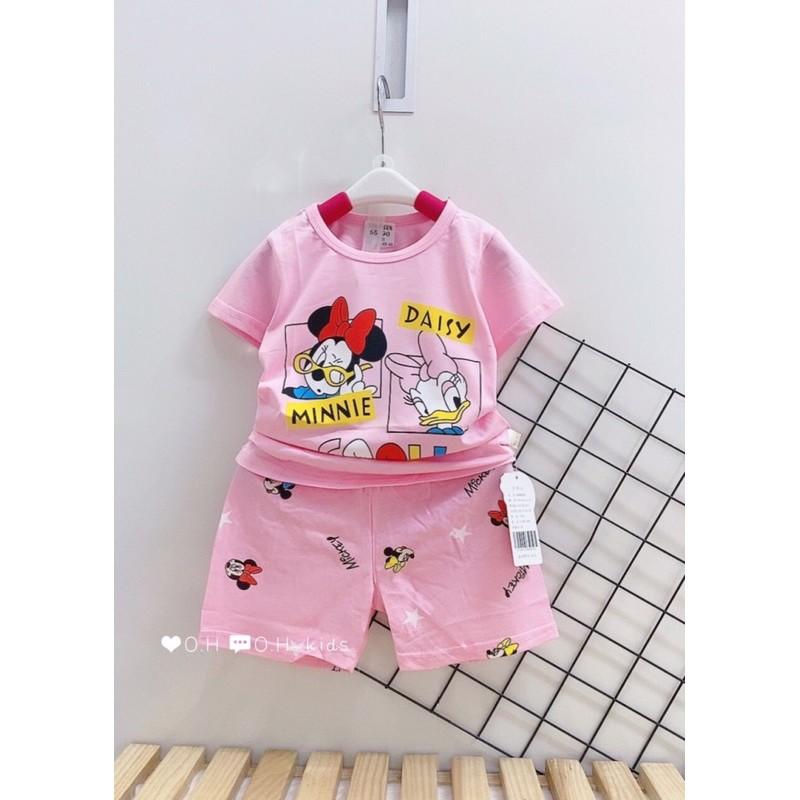 Bộ cotton xuất hàn cho bé siêu xịn sò