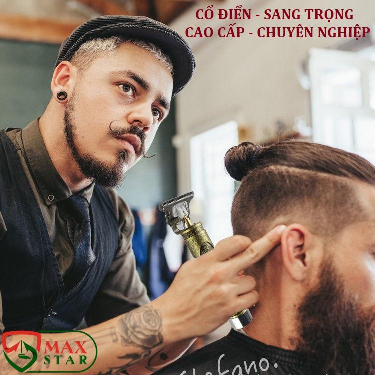 Tông đơ cắt tóc chuyên nghiệp T9 hình phật cao cấp Tông đơ cắt tóc nam Máy cắt tóc Máy cạo râu