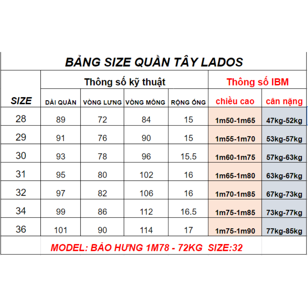 Quần tây nam chất lượng LADOS - 327, chất vải dày dặn co giãn nhẹ, form slimfit