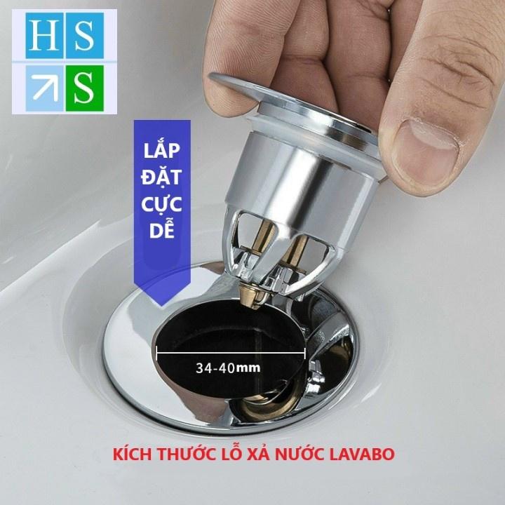 NẮP ĐẬY lỗ thoát xả nước bồn rửa Lavabo sang trọng thay thế nắp lật nắp cao su cũ bồn rửa mặt