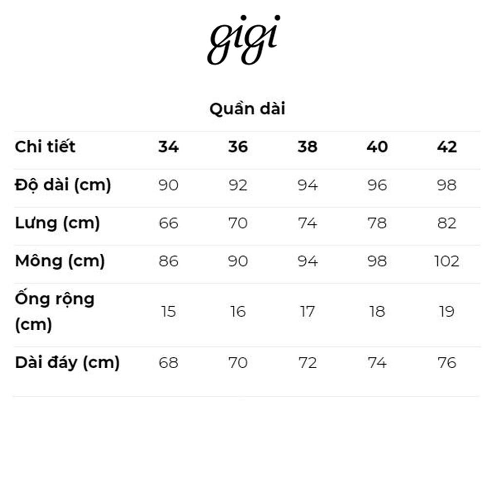 GIGI - Quần jogger nữ lưng thun bo gấu hiện đại G3204J211310-41