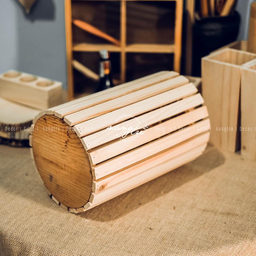 Bình gỗ pallet/đôn gỗ pallet -