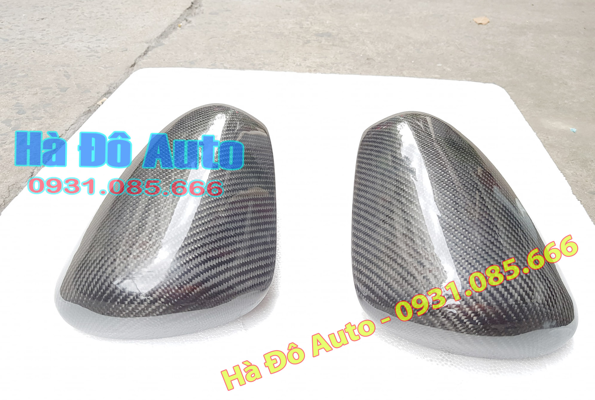 Ốp Gương Carnival Mẫu Vân Cacbon - Bộ Ốp Bảo Vệ Gương Chiếu Hậu Kia Carnival 2021 2022 2023