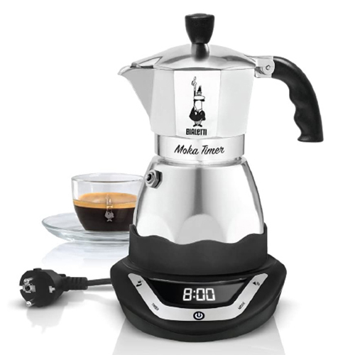 Bình Pha Cà Phê Bialetti Hoạt Động Bằng Điện Moka Timer 6TZ 2015 - 0006093