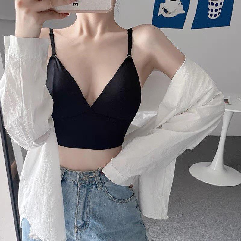 M30. Áo bra nữ hở lưng, áo bra su nữ tạo nhiều kiểu sang chảnh mặc áo 2 dây, trễ vai