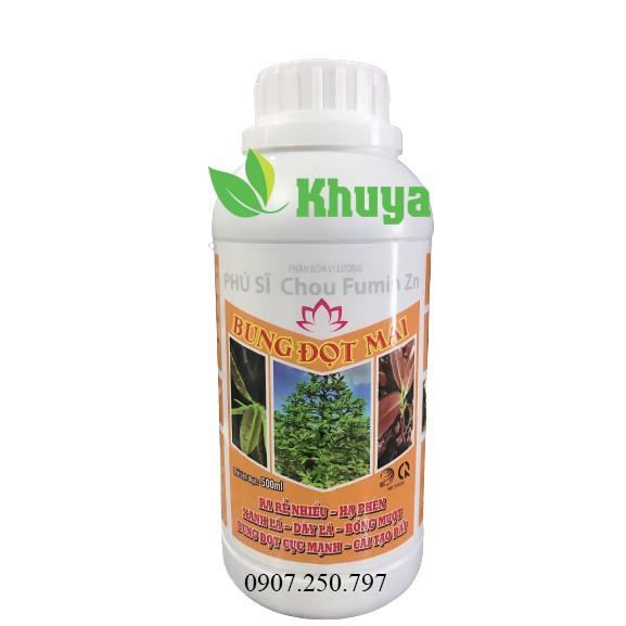 Phân bón vi lượng Bung Đọt Mai 500ml Ra rễ - Xanh, dày lá - Bóng mượt - Bung đọt cực mạnh