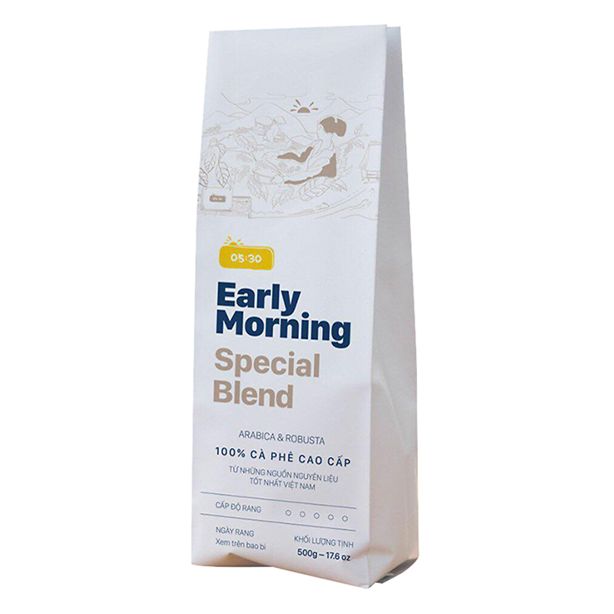 Cà Phê Xay bột Cao Cấp Early Morning - Special Blend (500G)