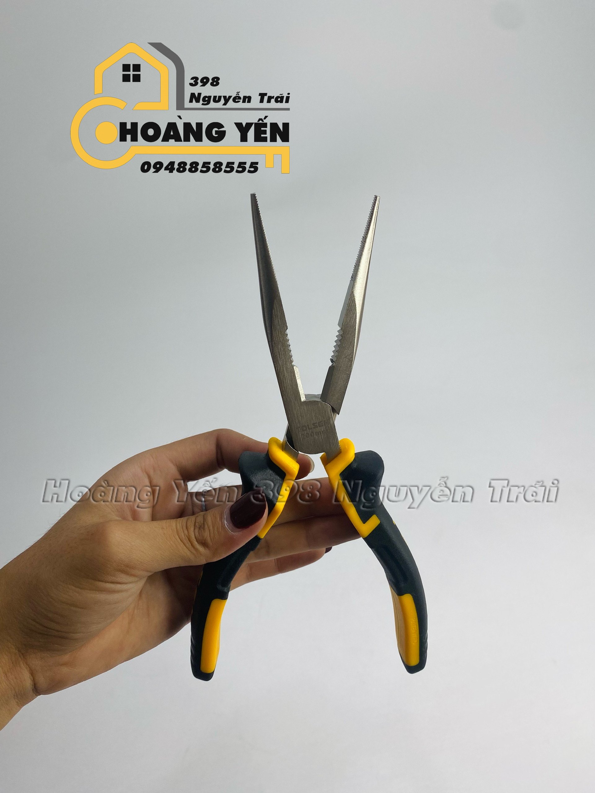 Kìm Mỏ Nhọn TOLSEN 10007 kích thước 8"/200mm, Kìm Mỏ Nhọn