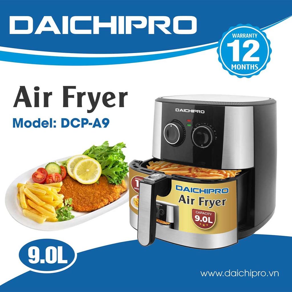 Nồi chiên không dầu DAICHIPRO DCP-A9 9 lít, bếp chiên chính hãng công nghệ Rapid Air - Hàng chính hãng