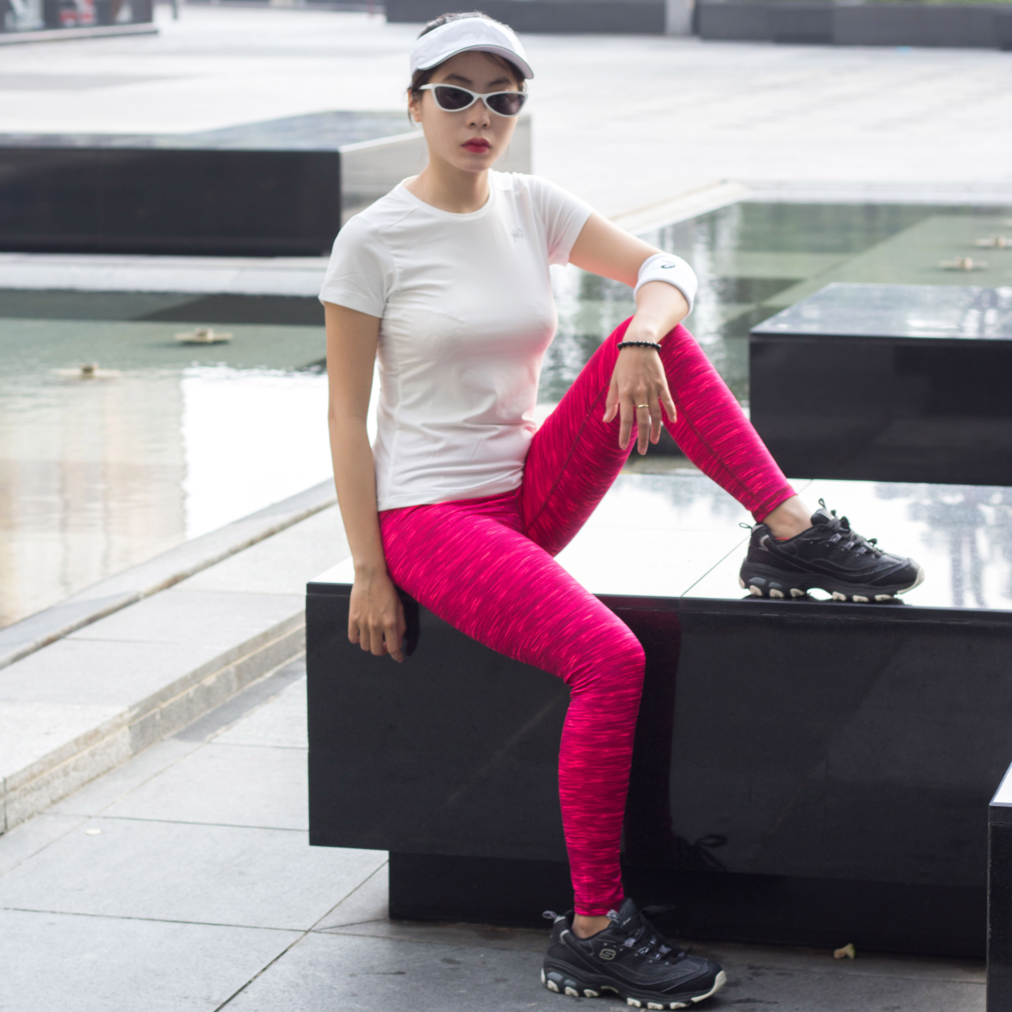 Áo Thun Nữ Cổ Tròn Tập Gym, Yoga
