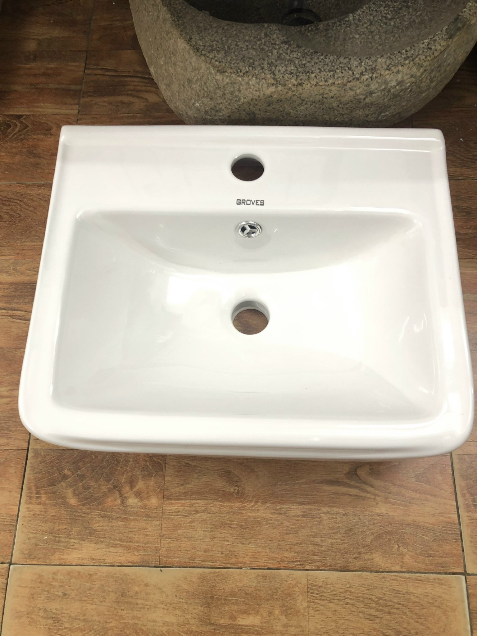 Chậu Lavabo GRL -C08 treo tường chữ nhật