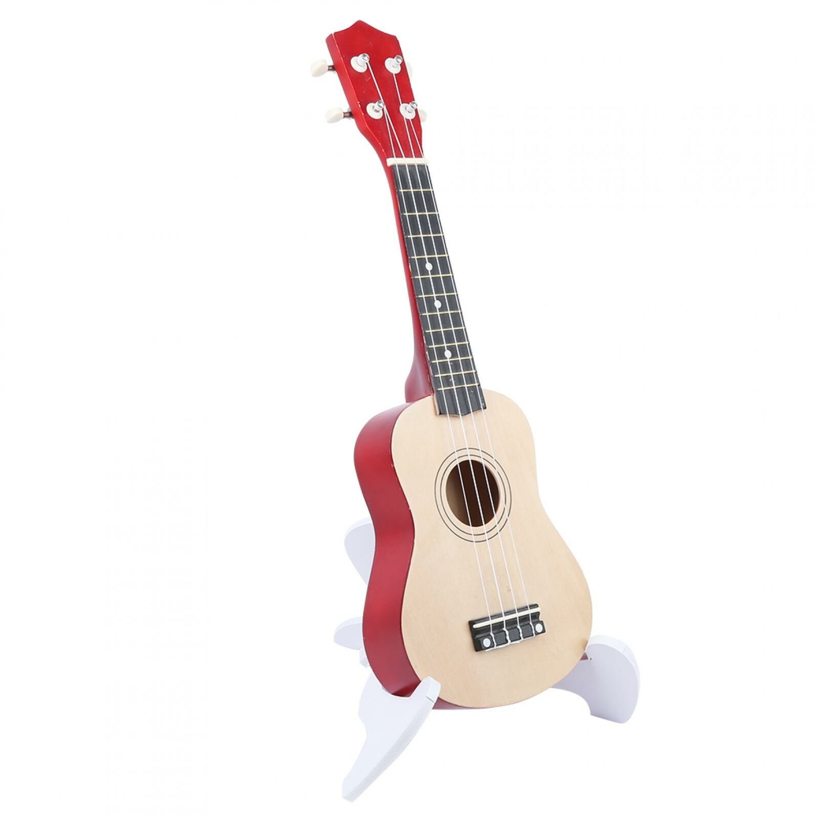 Chân Đàn Ukulele DE85 - Giá đỡ đàn xếp gọn chất liệu Gỗ màu nâu - trắng Sang Lịch Sự | violin, mandolin