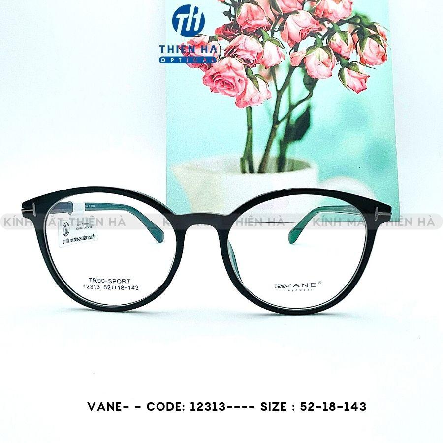 Gọng kính mắt THIÊN HÀ OPTICAL dáng oval mèo chất liệu nhựa dáng tròn nhiều màu VANE 12313