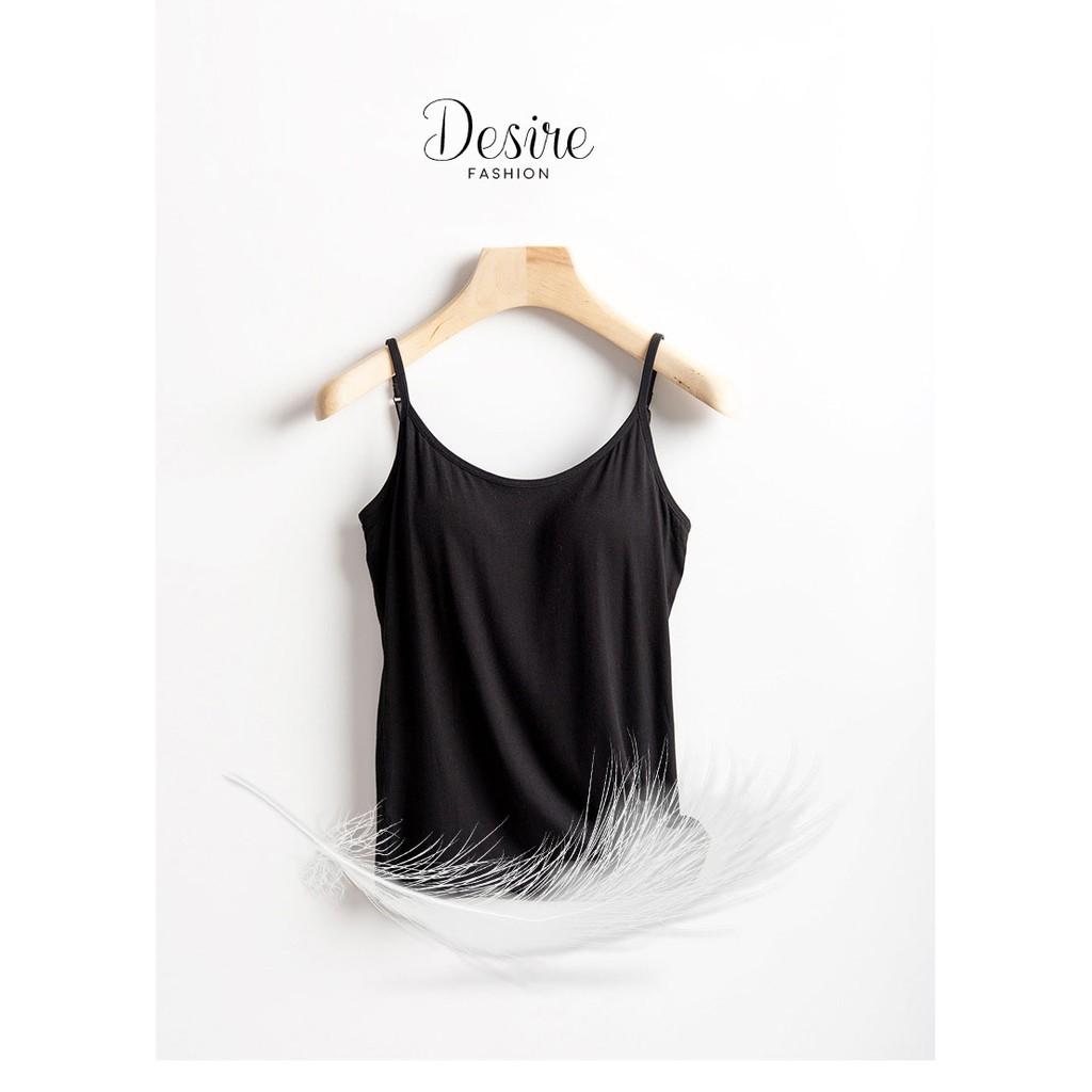 Áo lót hai dây thun cotton hàng cao cấp kèm mút ngực ANN-0023