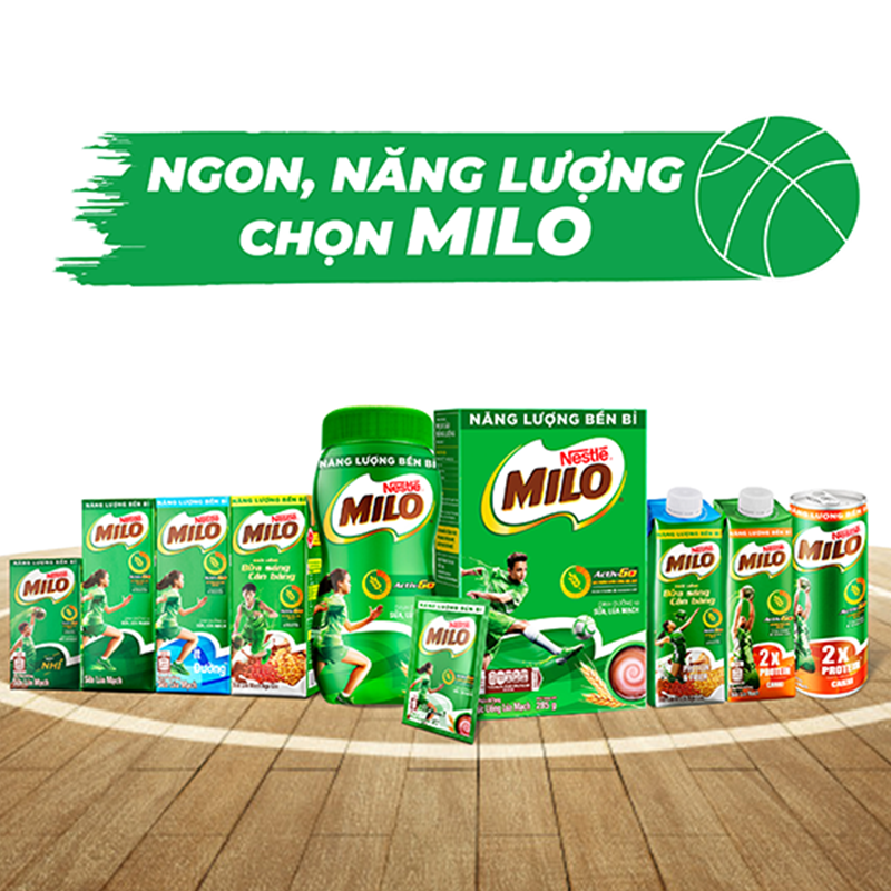 Sữa lúa mạch Nestlé MILO Bữa Sáng Thùng 36 hộp x 180ml - Giao mẫu ngẫu nhiên