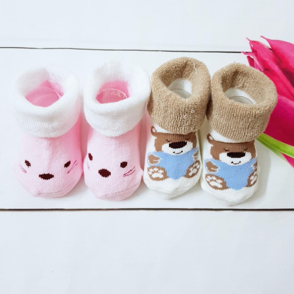 Vớ Hài, Tấy Giầy, Tất Kids hình thú cao cổ cho bé trai bé gái cute, Tất cho trẻ sơ sinh