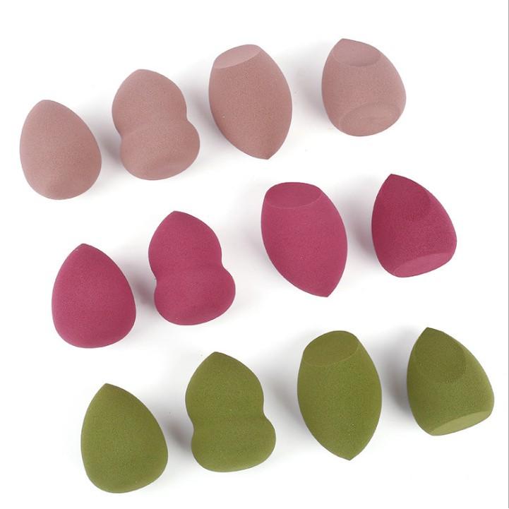 Mút trang điểm tán kem nền hồ lô, giọt nước, vát chéo Makeup Sponge