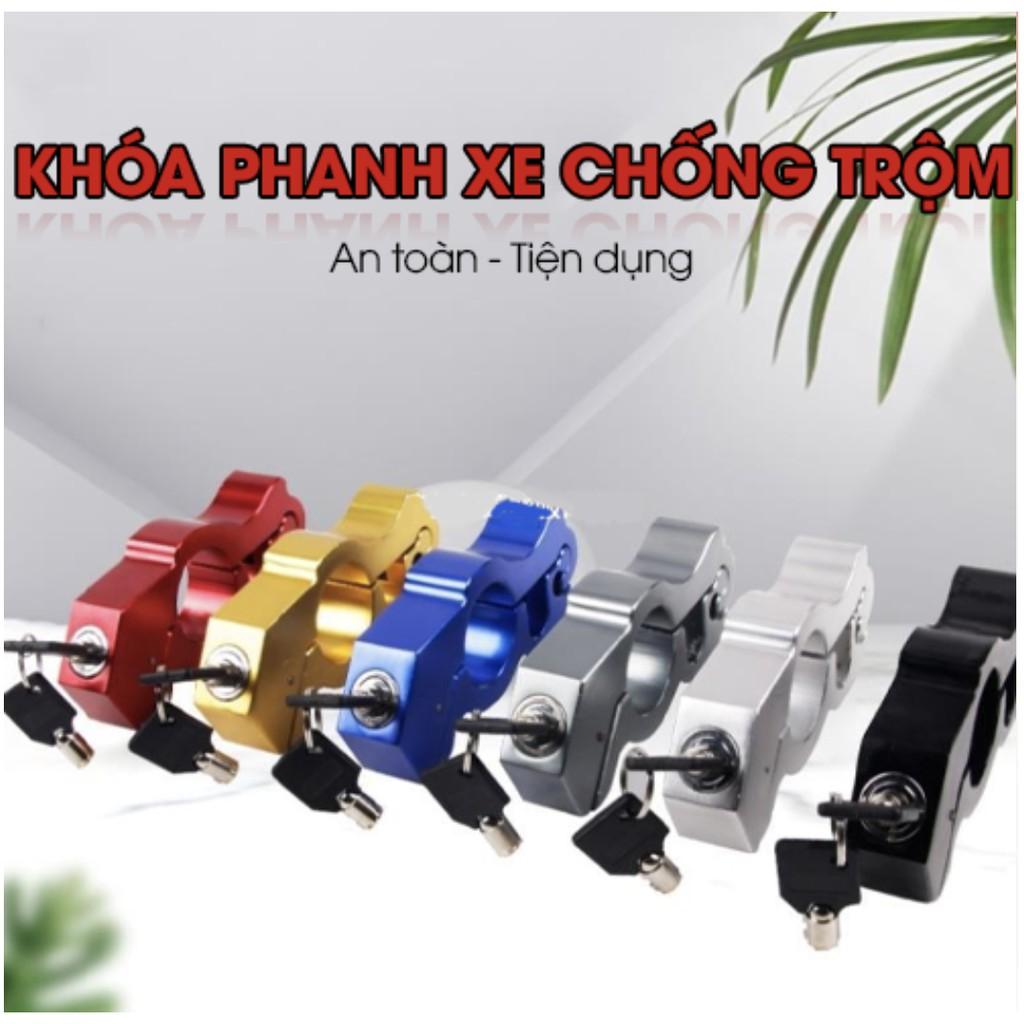 BỘ KHÓA PHANH XE MÁY CHỐNG TRỘM BẢO MẬT AN TOÀN HIỆU QUẢ