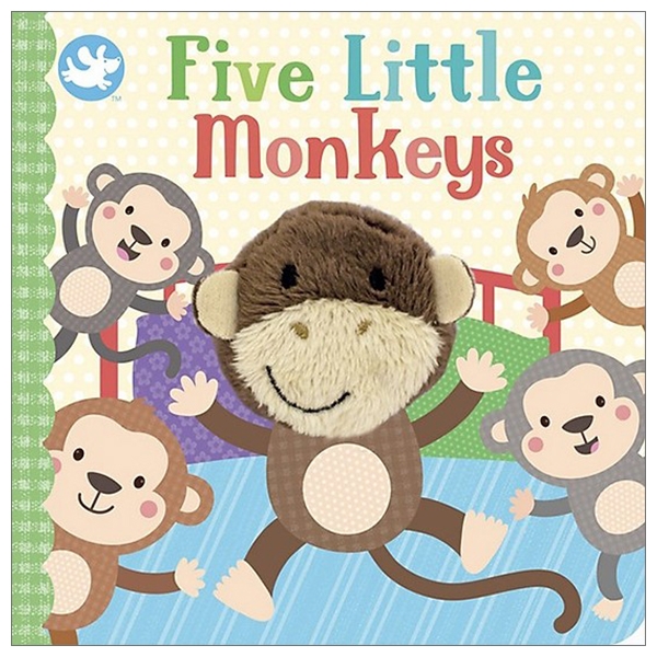 Little Me Finger Puppet Book - Five Little Monkeys