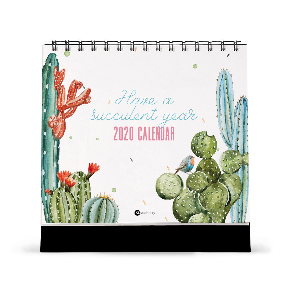 Lịch bàn SDstationery 2020 HAVE A SUCCULENT YEAR (xương rồng)