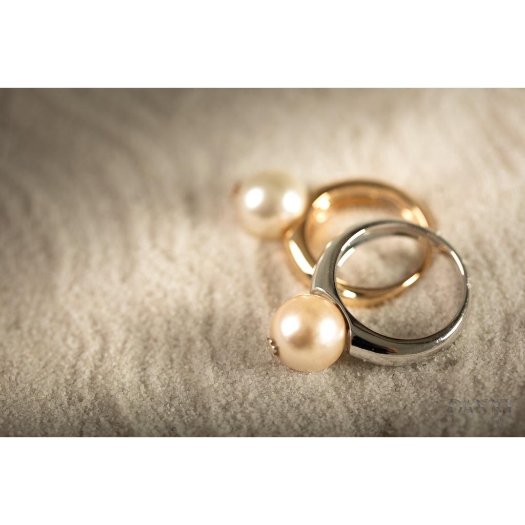 Hạt Ngọc Ốc Xỏ lỗ sẵn 5mm - 12mm Dùng Làm Đồ Trang Sức Nhẫn, Dây Chuyền, Bông tai - Danny Jewelry