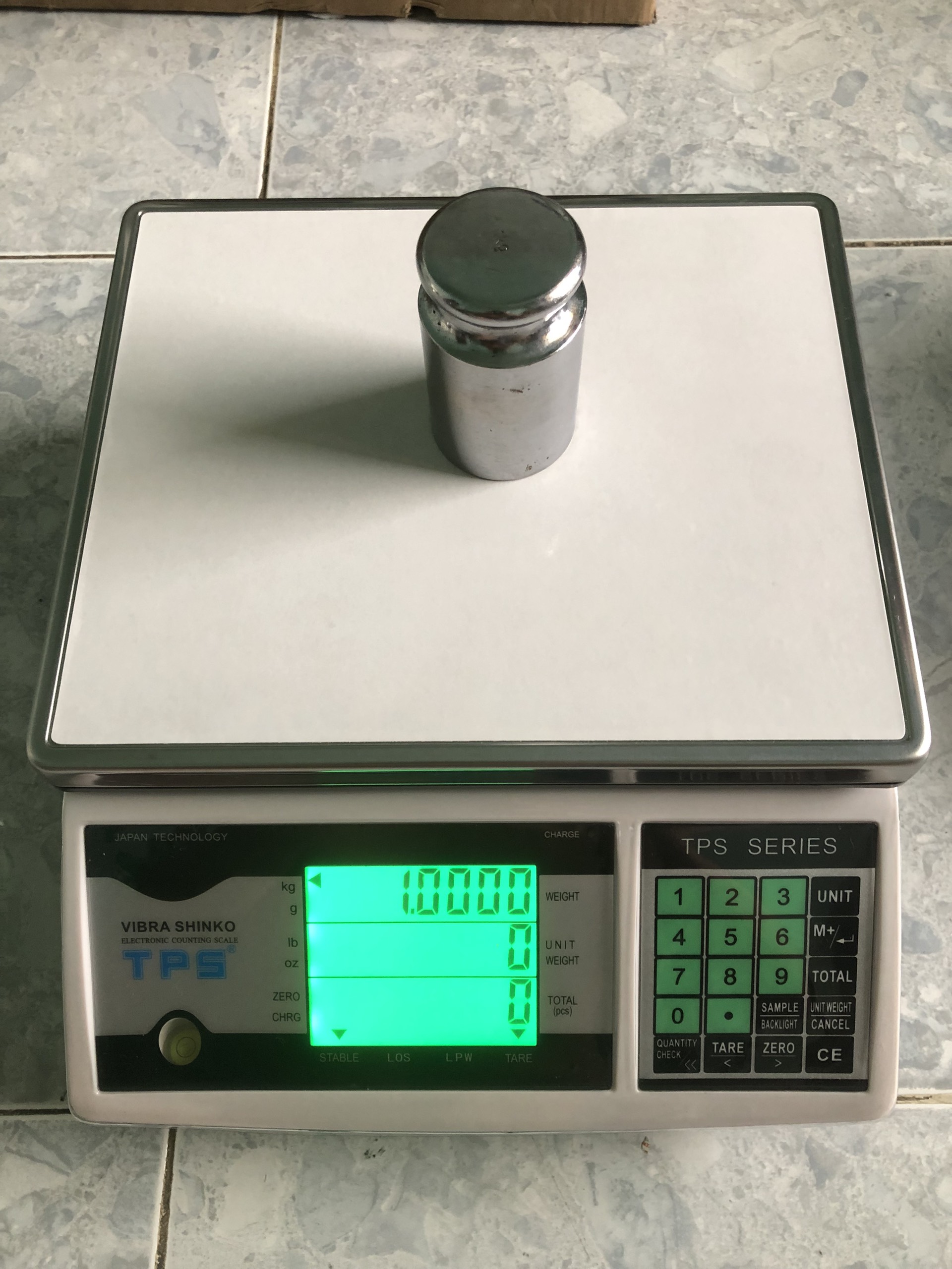 Cân Điện Tử VIBRA SHIKO TPS C 30 KG 1G
