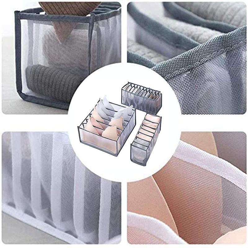 Set 3 Hộp Đựng Đồ Lót, Vớ Tiện Lợi