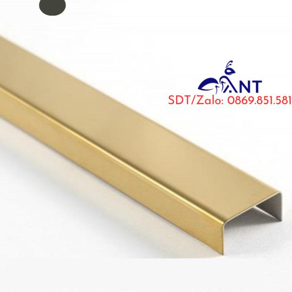 Nẹp nhôm U20, Nẹp u nhôm, nẹp chữ u, nẹp chống trơn nhôm, nẹp trang trí, nẹp trần,nẹp vách, thanh dài 2m5