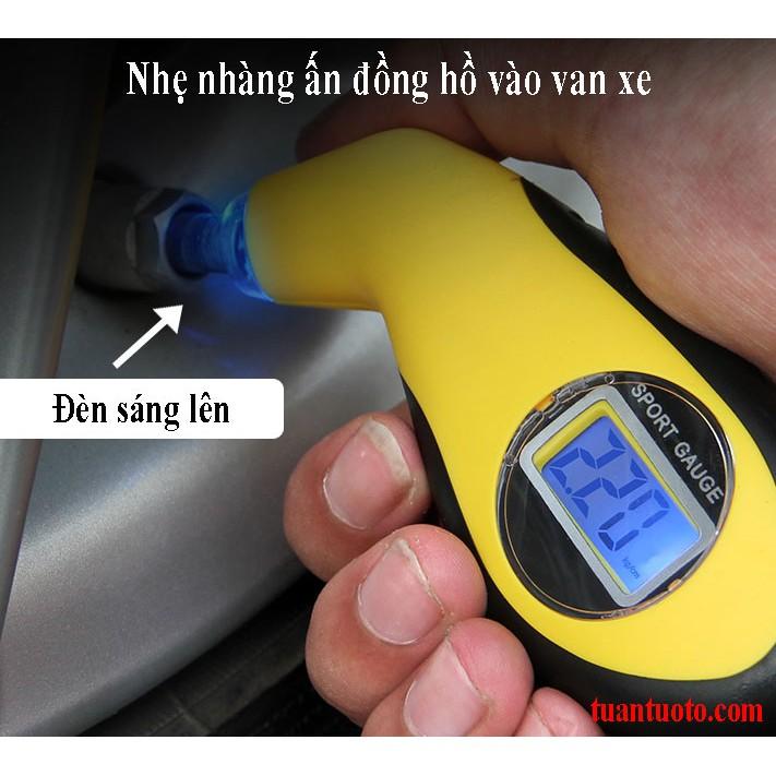 Đồng hồ đo áp suất lốp xe ô tô