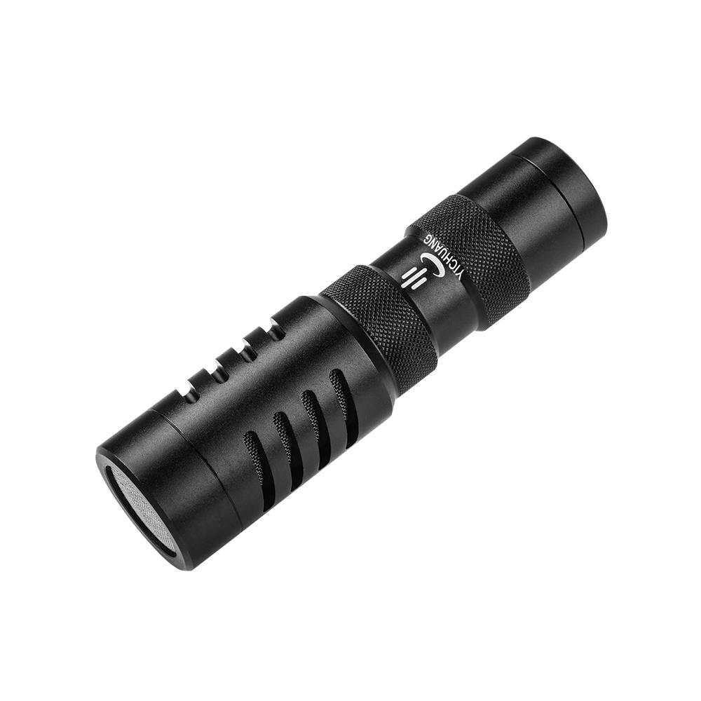 Micrô trên máy ảnh Mini Universal Cardioid ó đế chống sốc, jack 3,5 mm, TRS TRRS Fur Windsheild